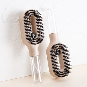 Revolutionary 2-in-1 Sprayer Comb: Soft Scalp Massager with Essential Oil Spray Bottle for Effortless Hair Styling