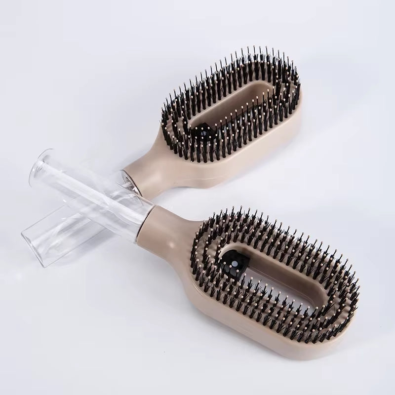 Revolutionary 2-in-1 Sprayer Comb: Soft Scalp Massager with Essential Oil Spray Bottle for Effortless Hair Styling
