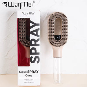 Revolutionary 2-in-1 Sprayer Comb: Soft Scalp Massager with Essential Oil Spray Bottle for Effortless Hair Styling